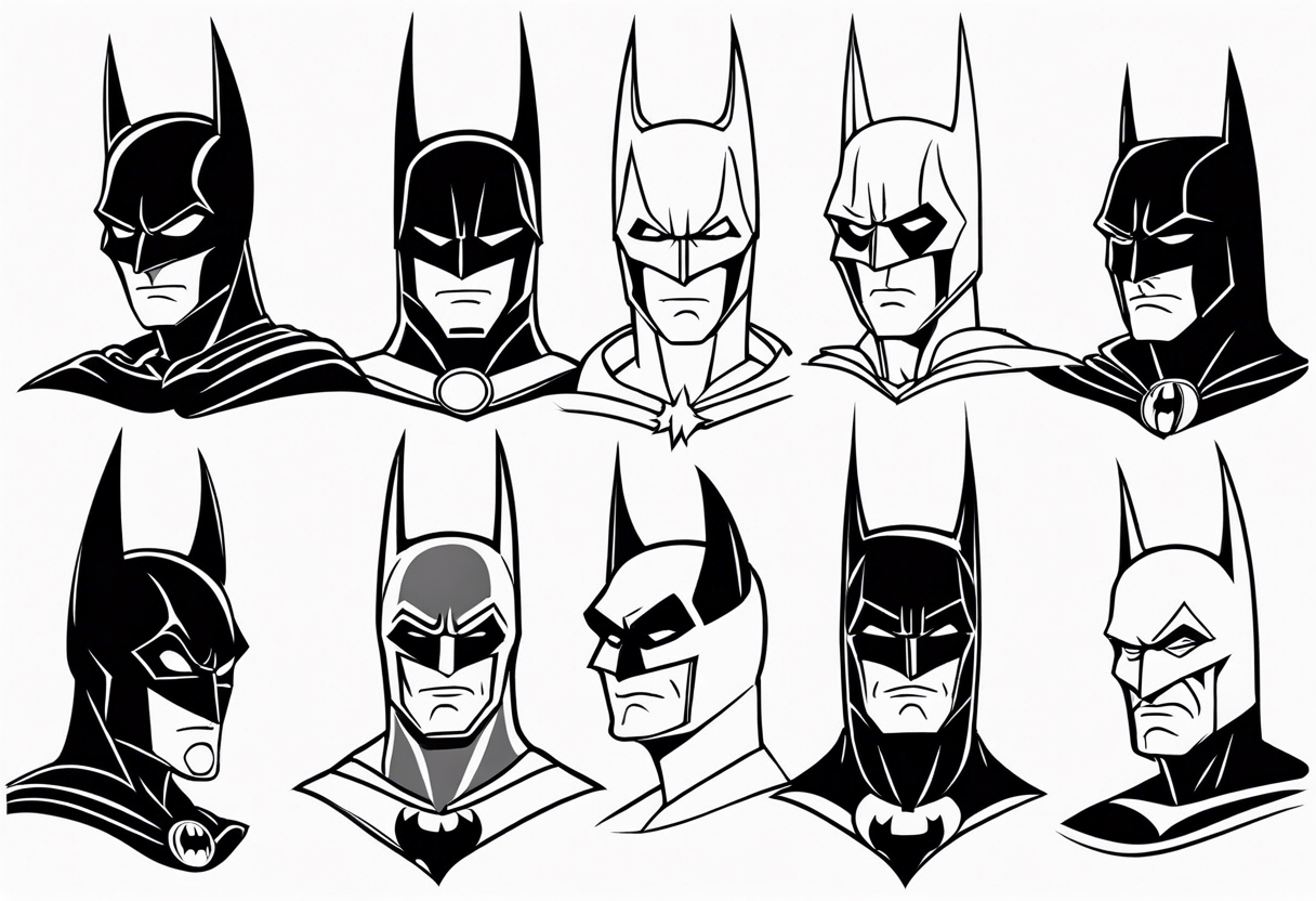 batman animated serie tattoo idea