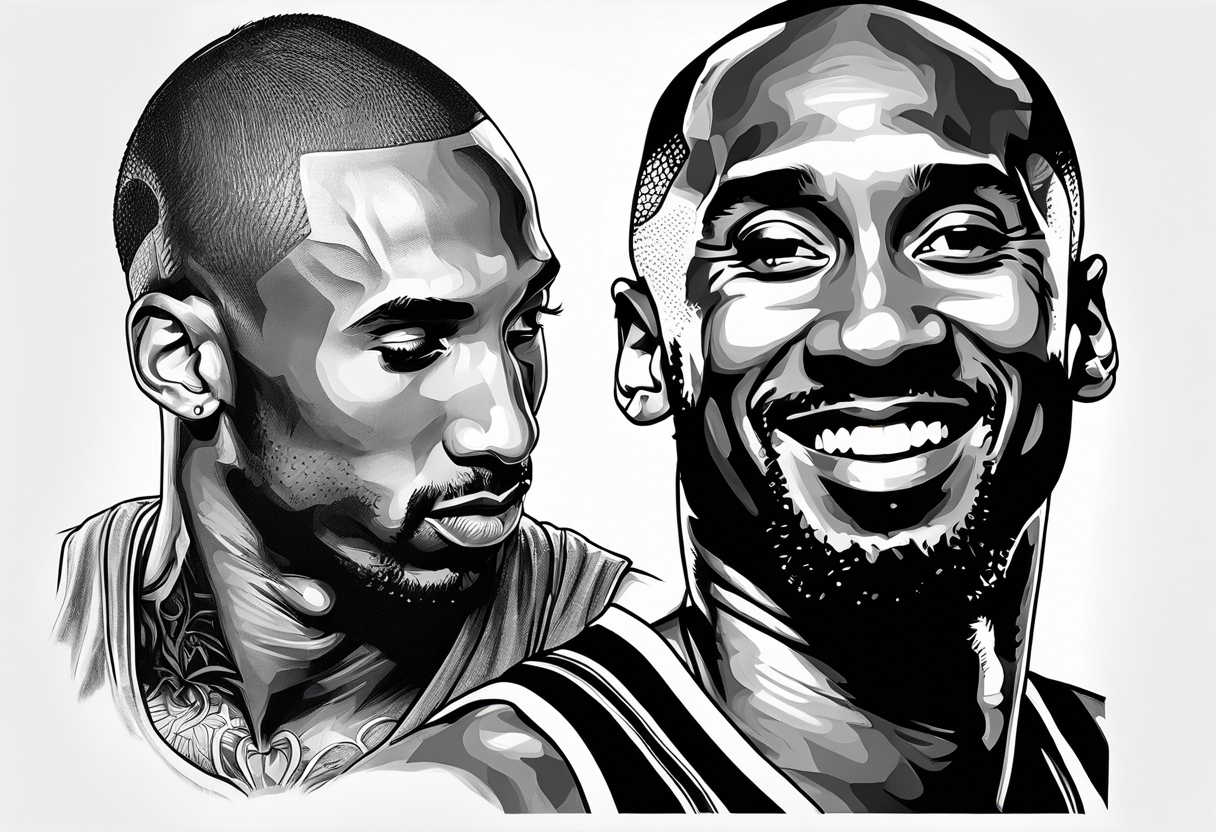 Kobe Bryant logo tattoo idea