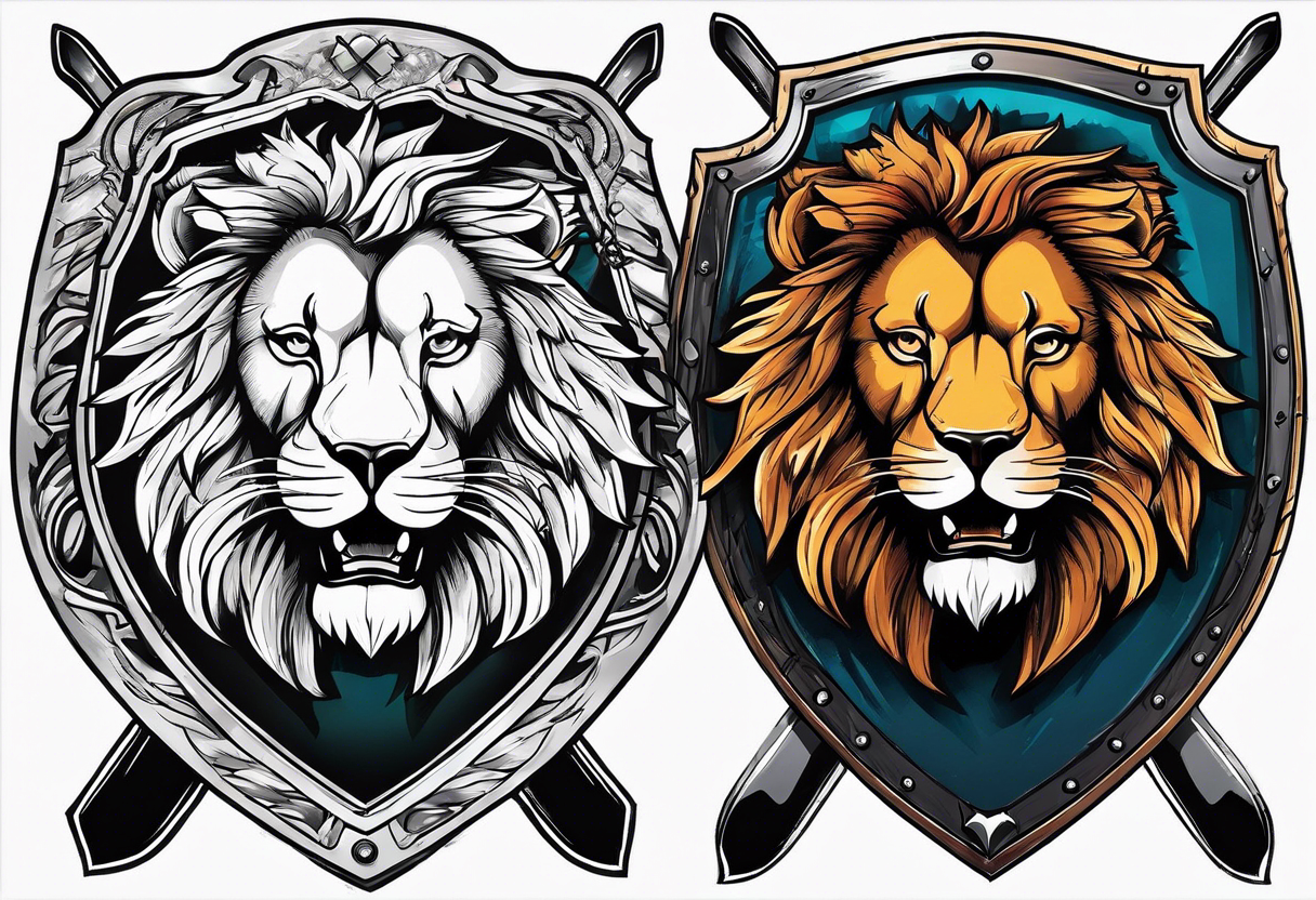 Lion Shield Sword Stock Illustrations – 1,252 Lion Shield Sword Stock  Illustrations, Vectors & Clipart - Dreamstime