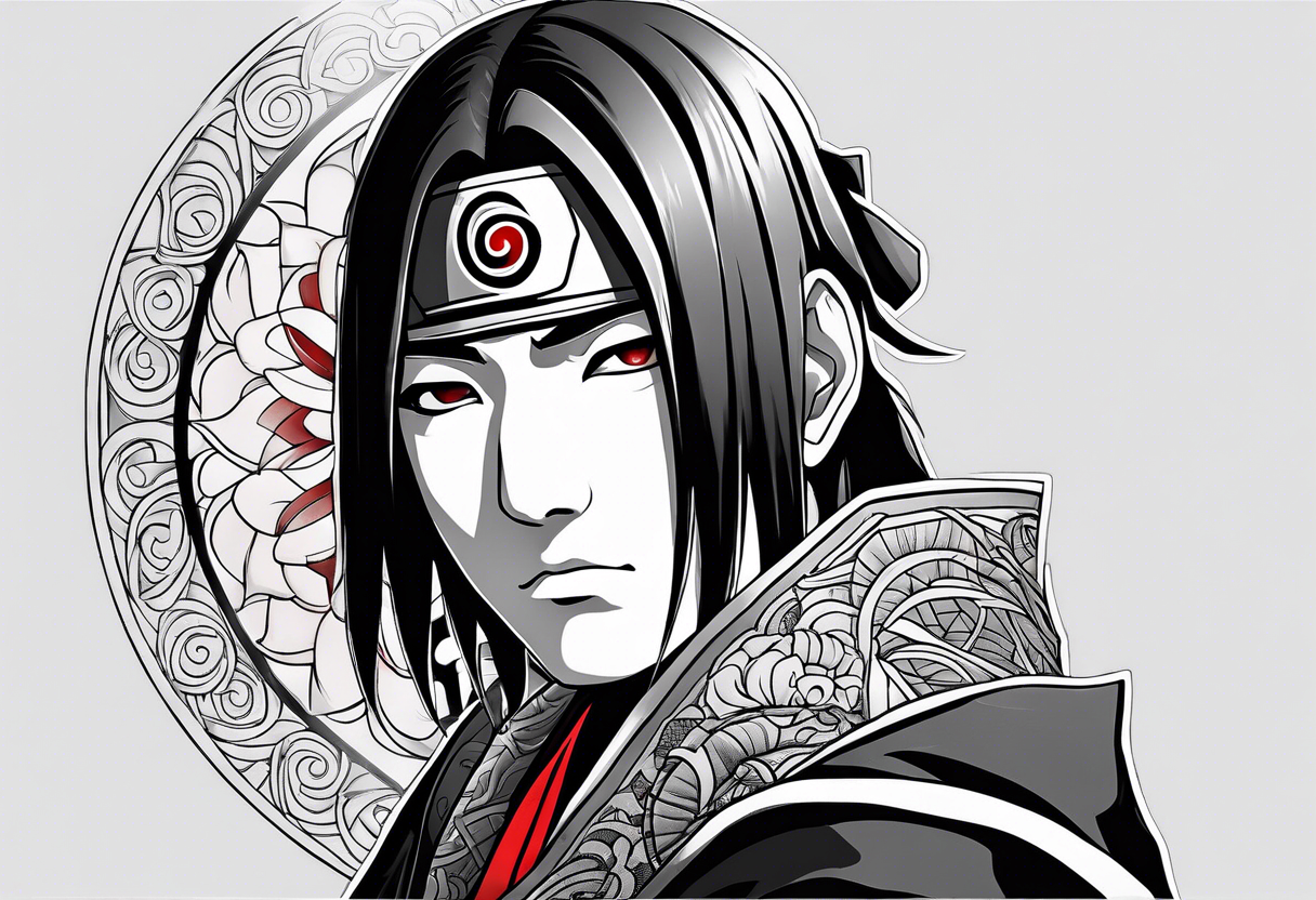 Itachi tattoo idea