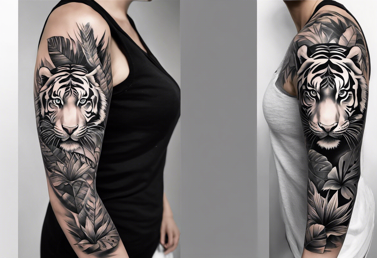 Matt Roe Tattoo - #tattoo #tiger front of #biceptattoo | Facebook