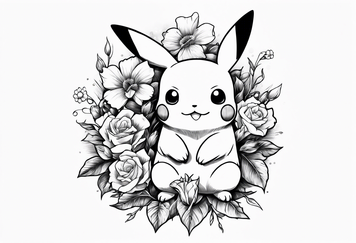 Pikachu Tattoo Ideas | TattoosAI