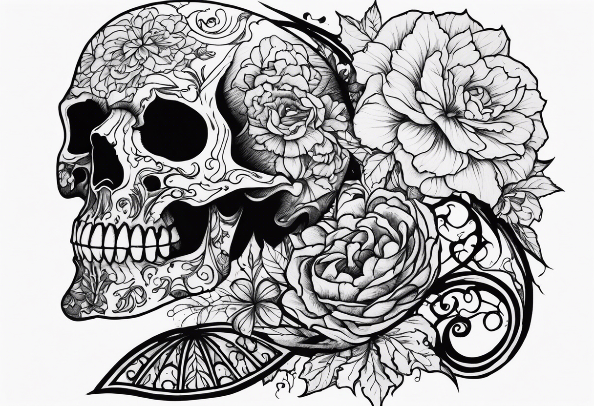 Morbidly beautiful, death and decay, Eldridge horror tattoo idea