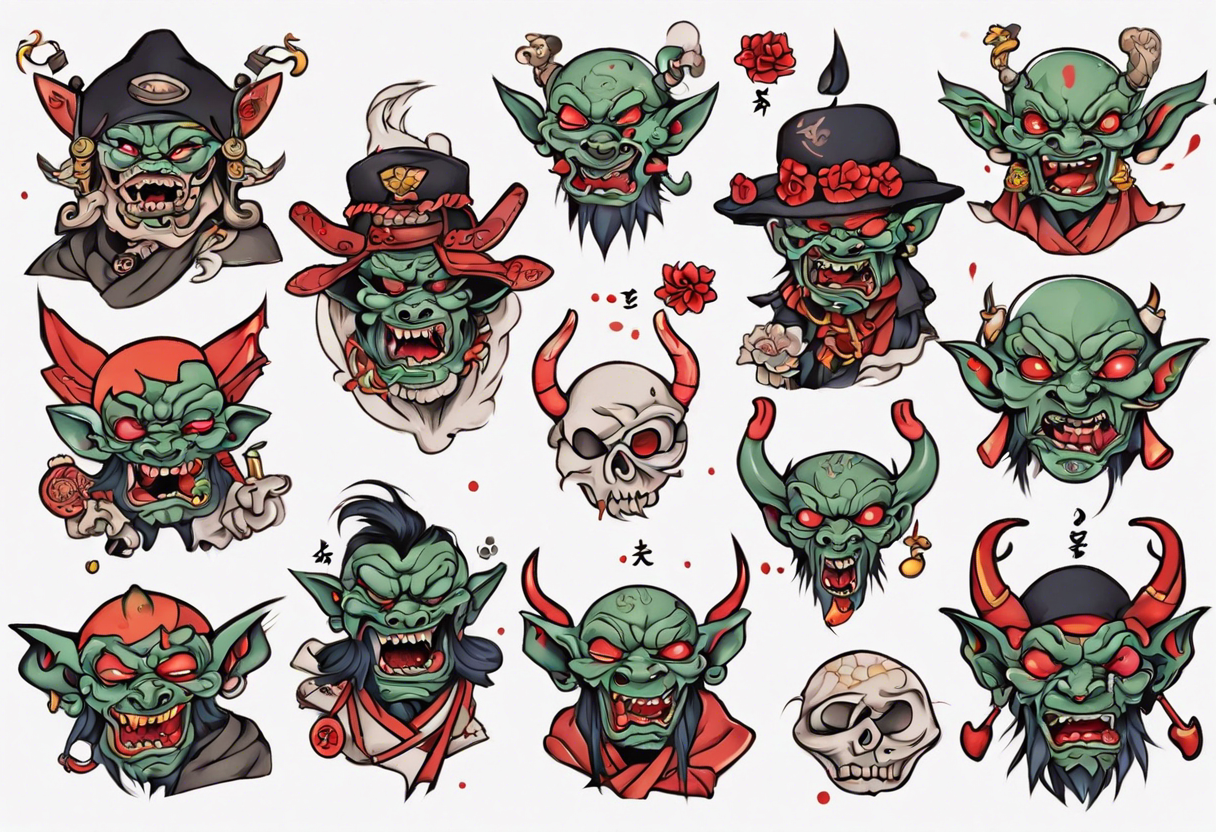 Korean Goblin tattoo idea