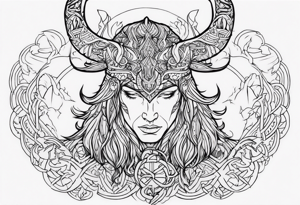 norse mythology tattoo idea