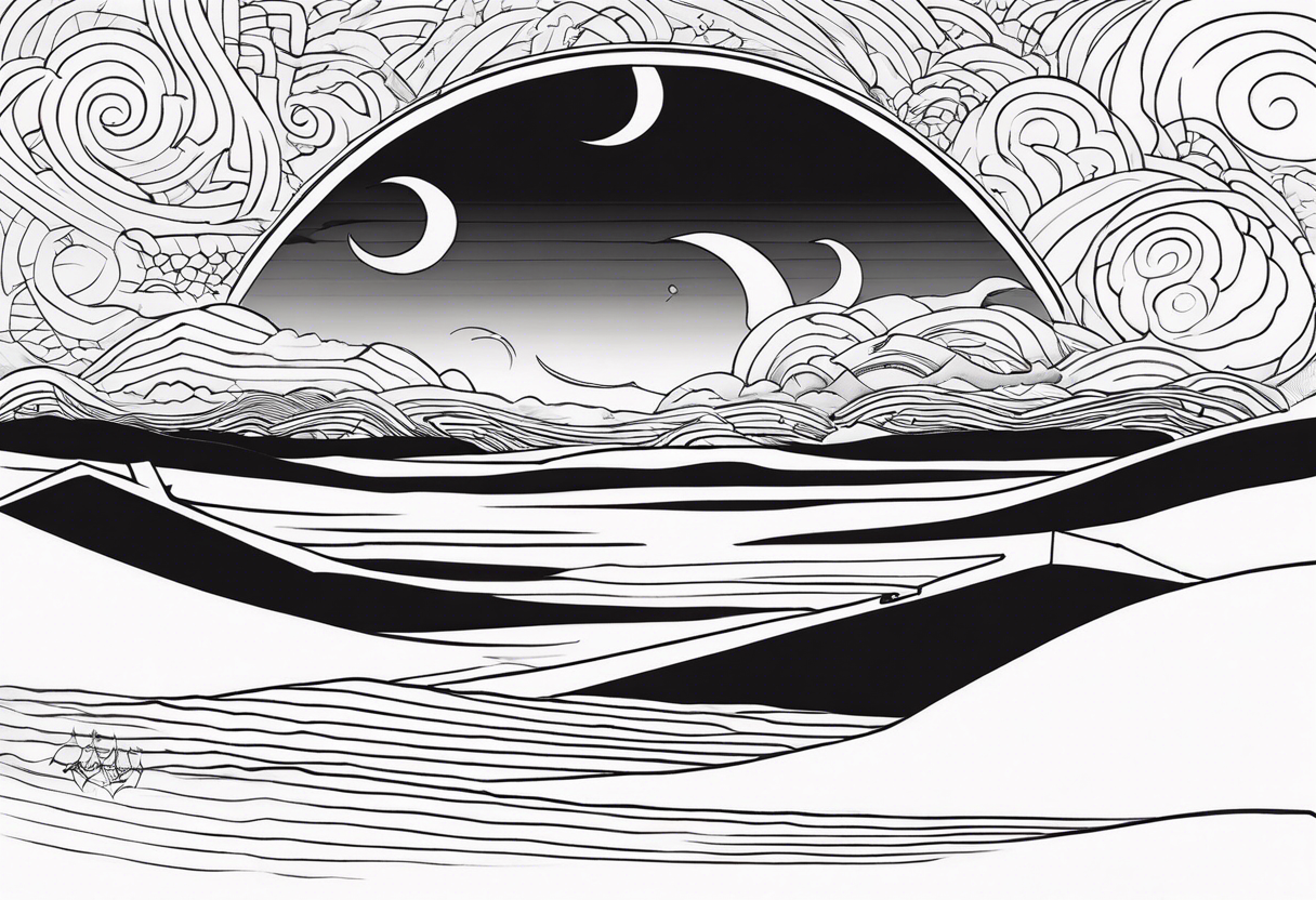 Frank Herbert Dune, akatsuki, 
storm, tattoo idea