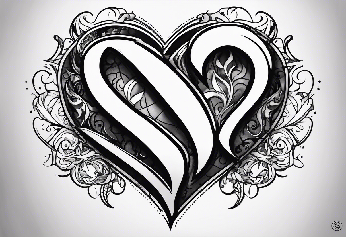 Ms Letter Tattoo | Tattoo lettering, Ms name wallpaper, Best tattoo fonts