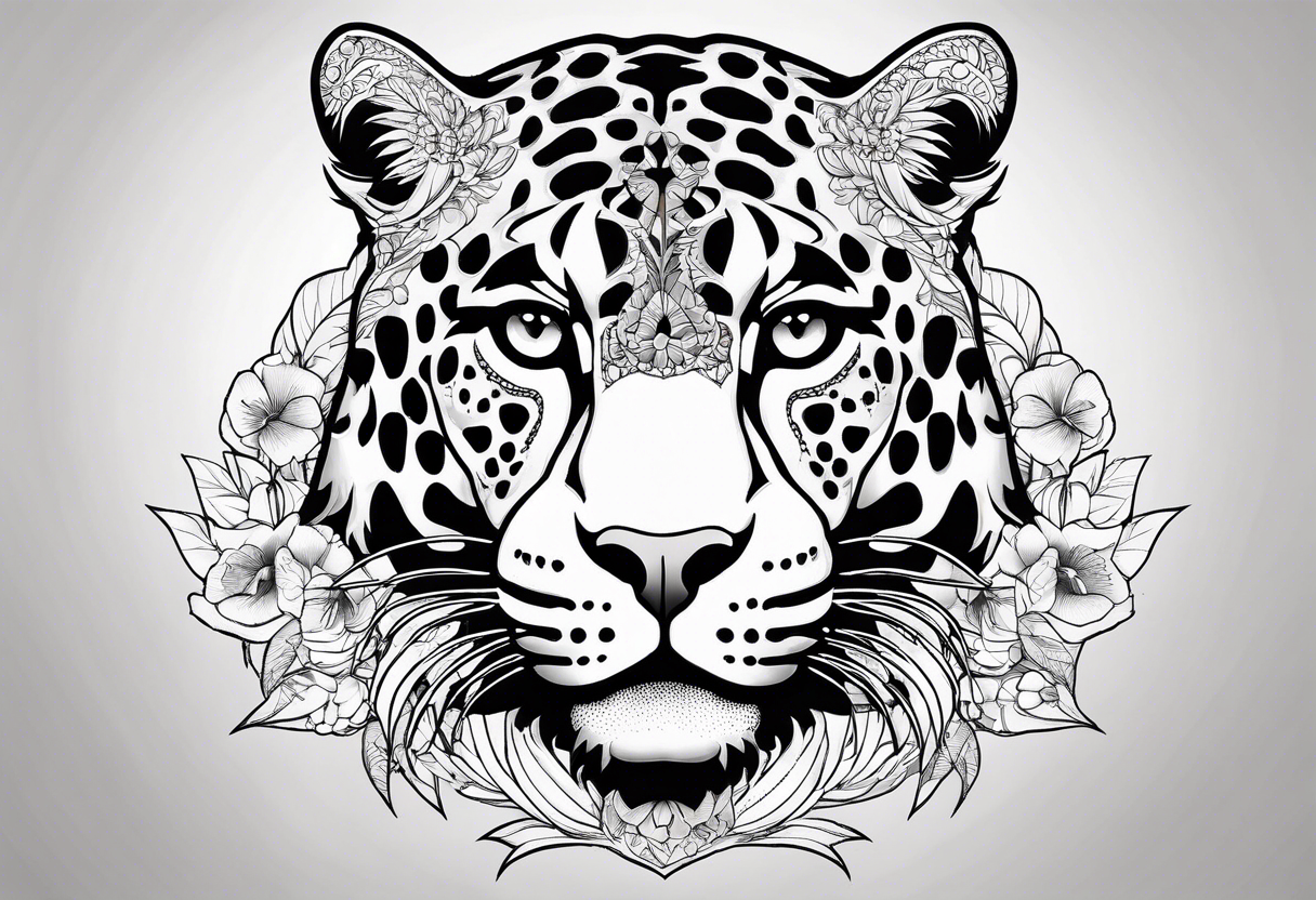 Angry Black Panther Tattoo Art Design. Muscular Black Jaguar Crawling With  Claws Design Element. Ferocious Wild Cat Vector Illustration. Royalty Free  SVG, Cliparts, Vectors, and Stock Illustration. Image 199311503.