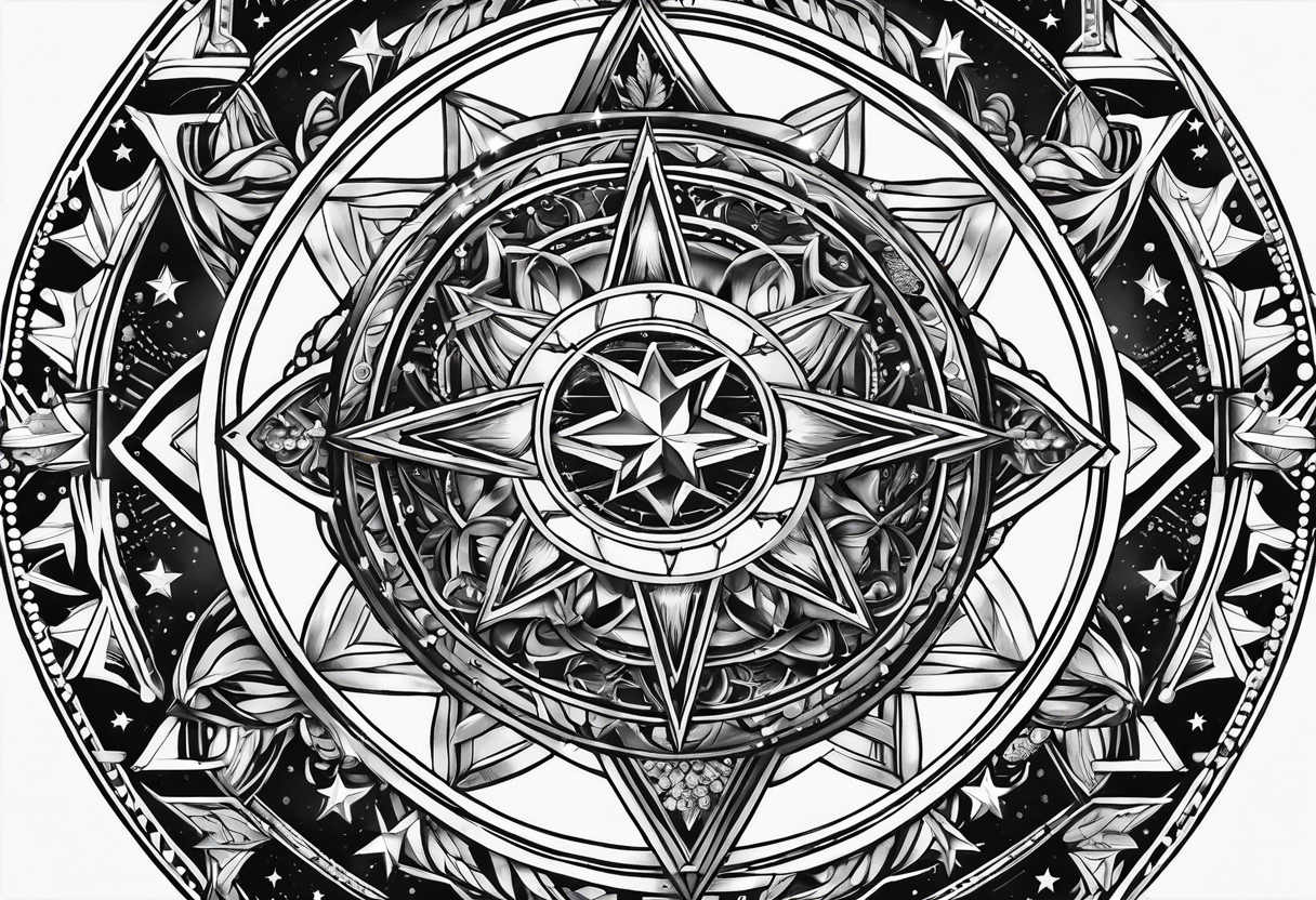 star tarot tattoo idea