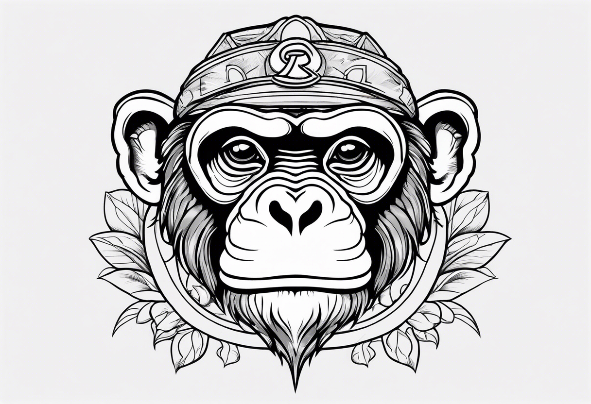 rich.  monkey tattoo idea