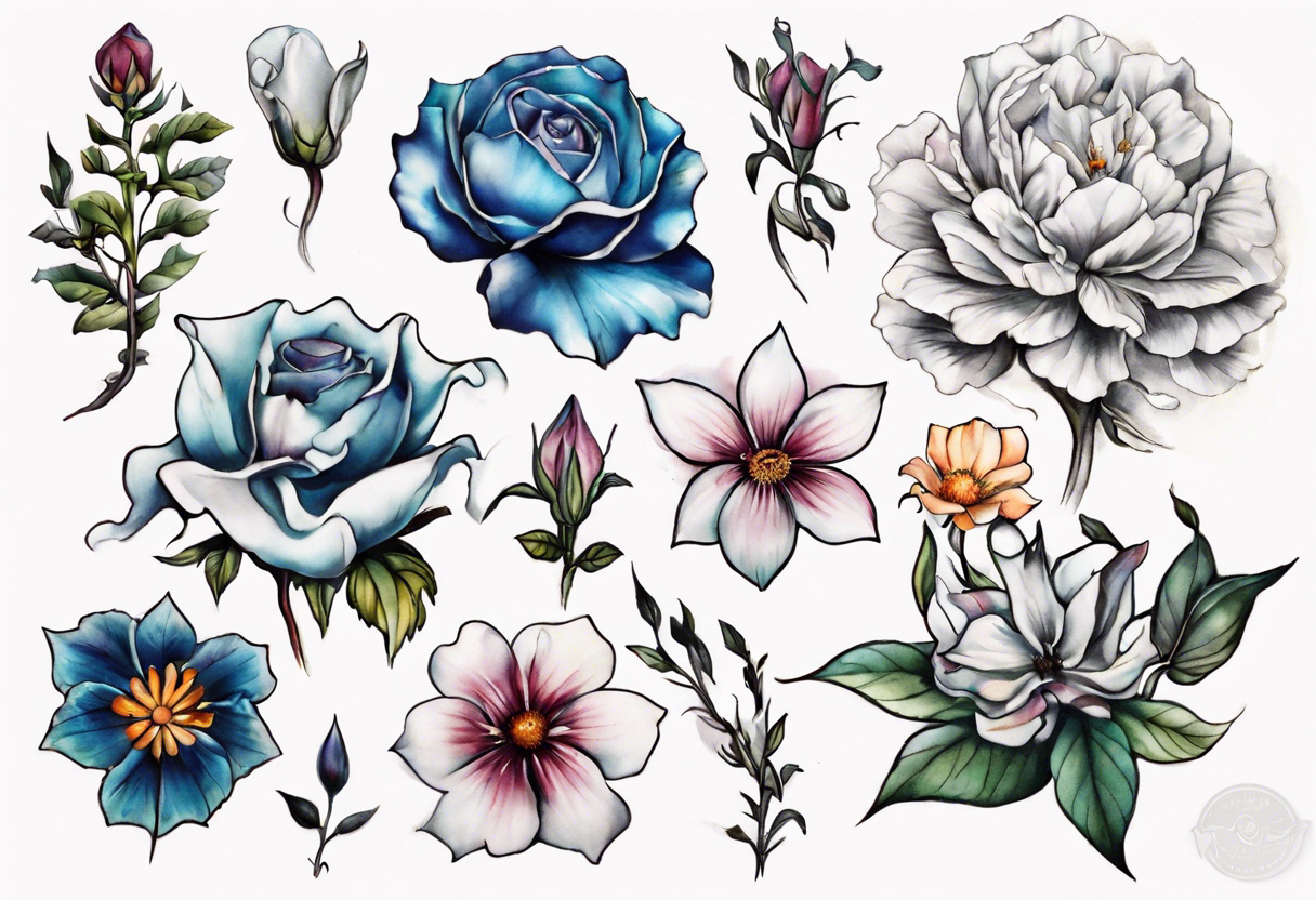 blume des lebens tattoo idea