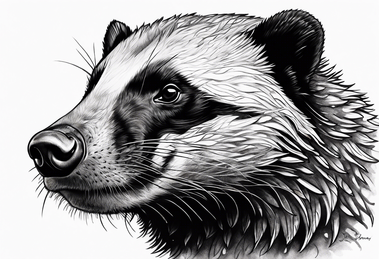 Honey Badger tattoo idea