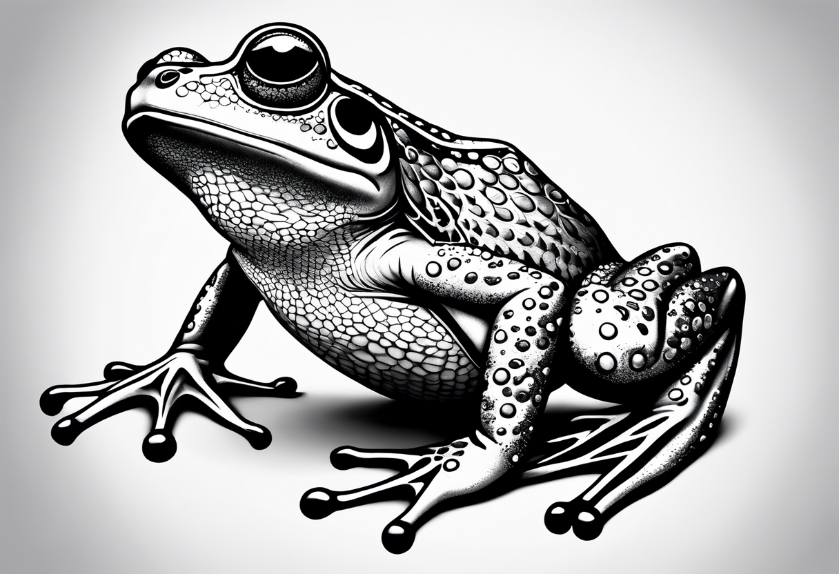 frog tattoo idea