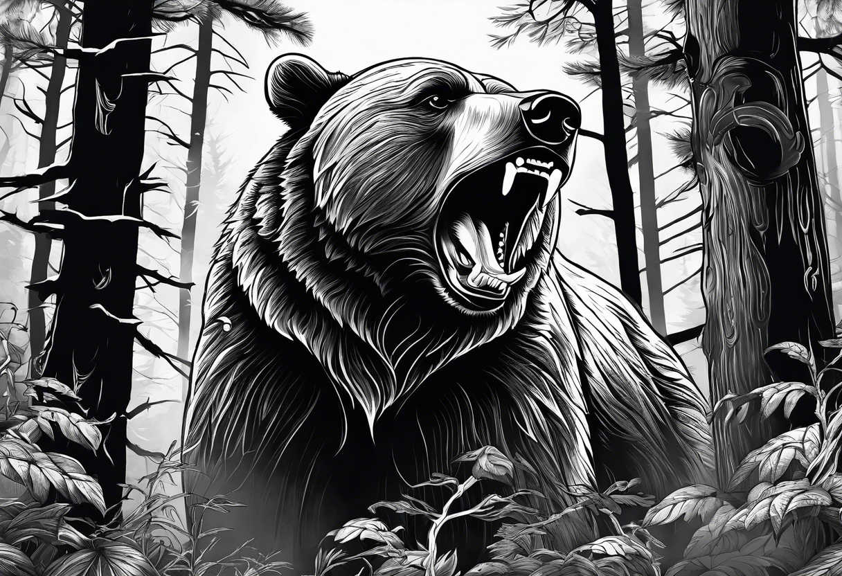 How To Draw A Grizzly Bear (realistic) - Art For Kids Hub -