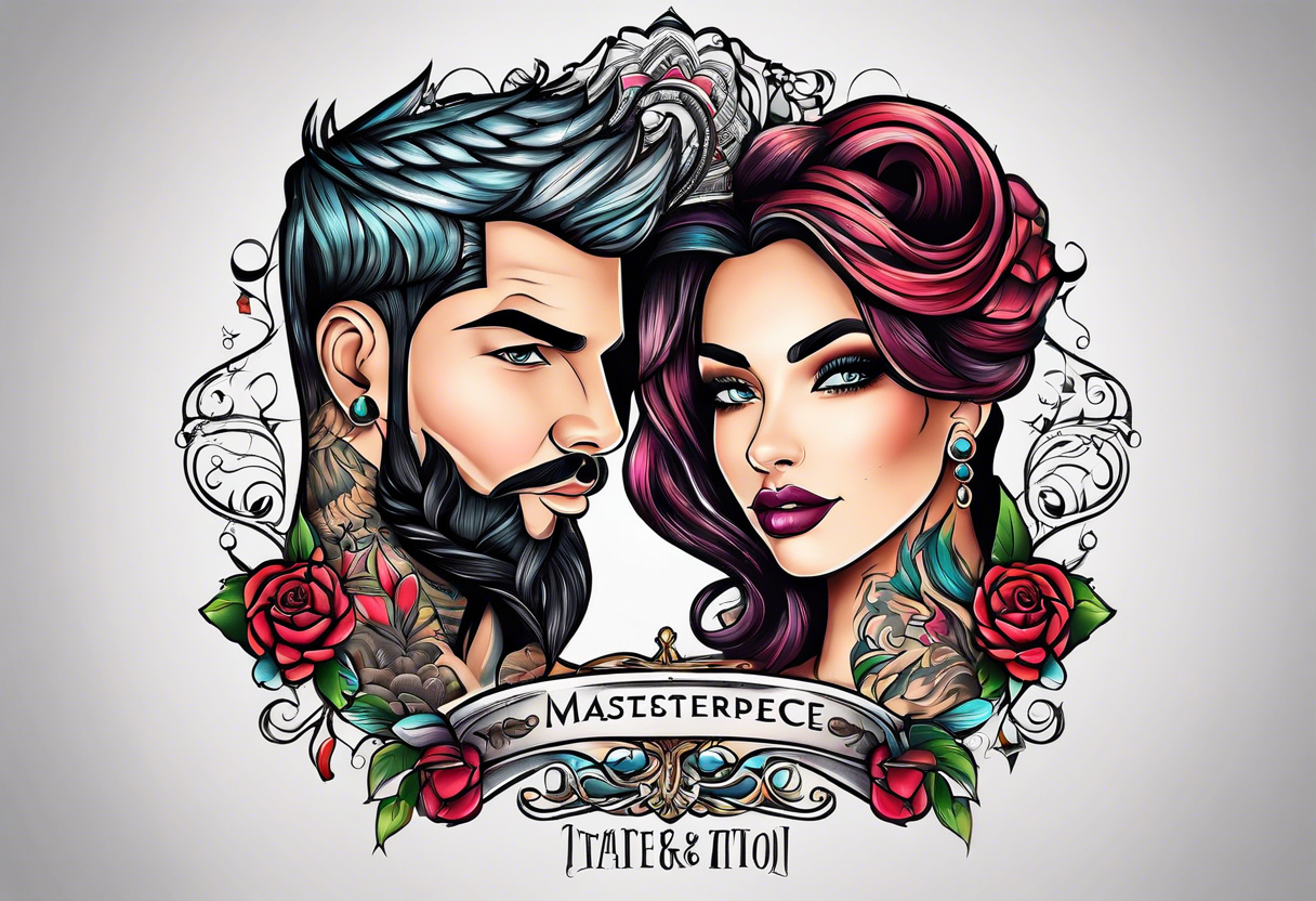 Husband and wife tattoo idea