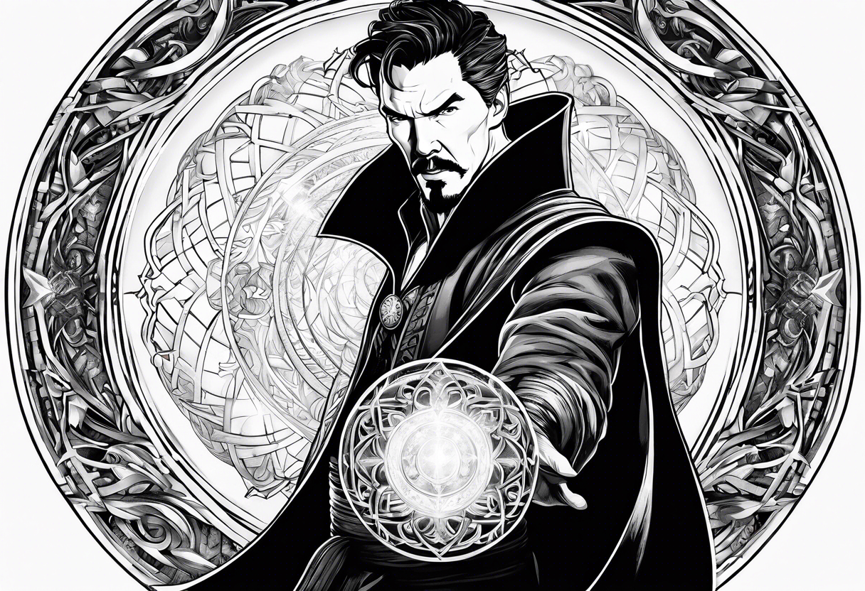 Dr. Strange and his powers tattoo idea