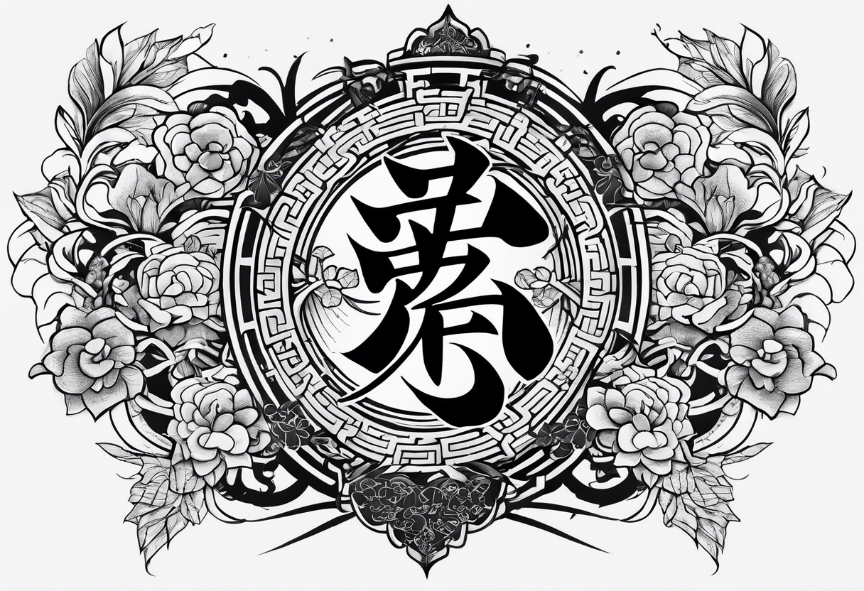 kanji forever tattoo idea