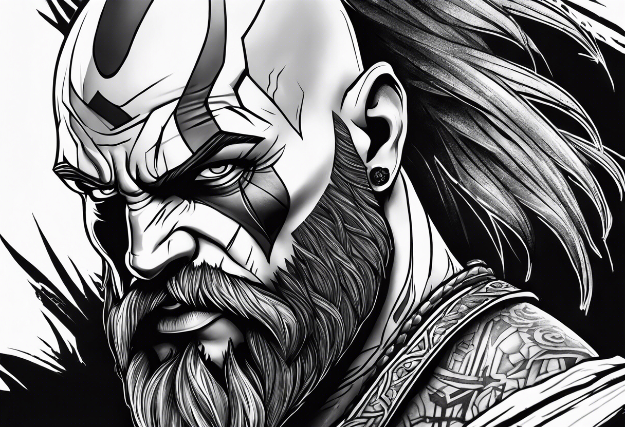 Kratos tattoo idea