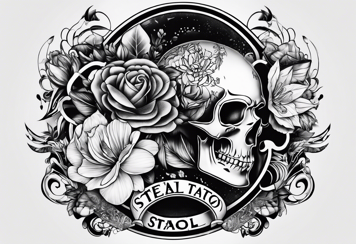 tattoo ideas with the word (STEAL) tattoo idea