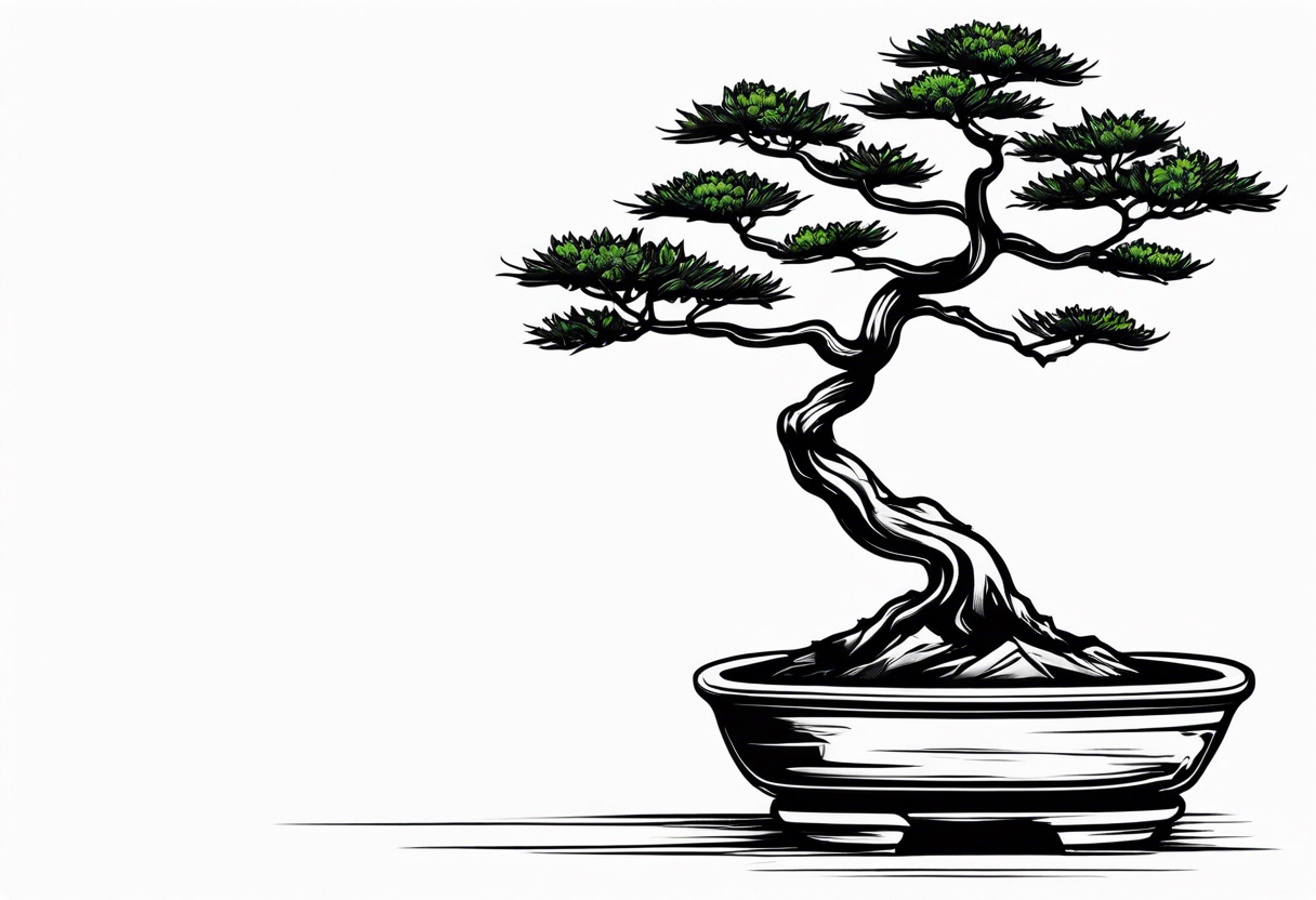 bonsai tattoo idea