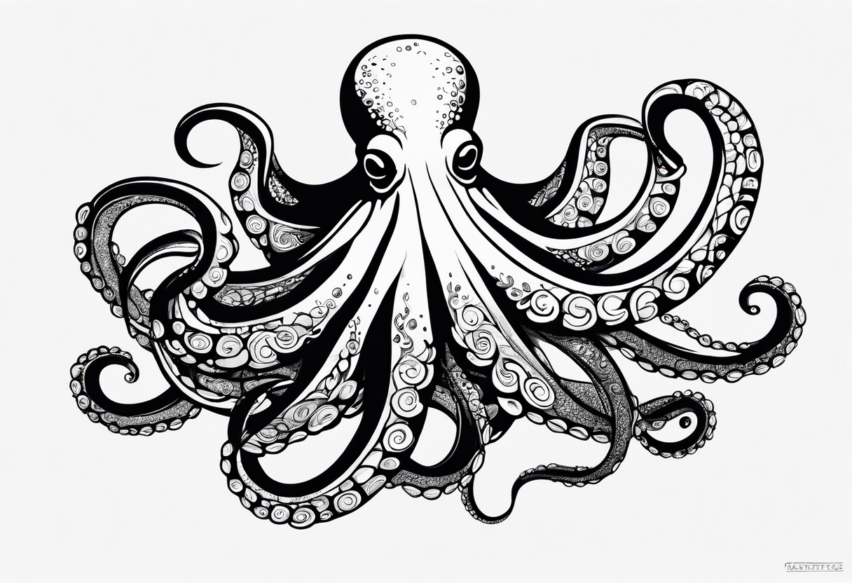 Octopus tattoo idea