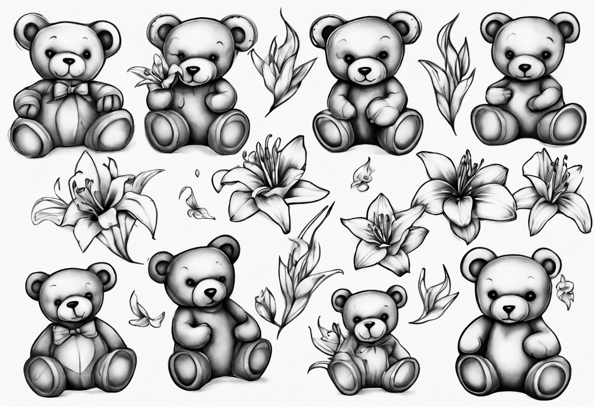 Bear Tattoo - For Family, Strength, Perseverance [Guide for 2023] - Tattoo  Stylist