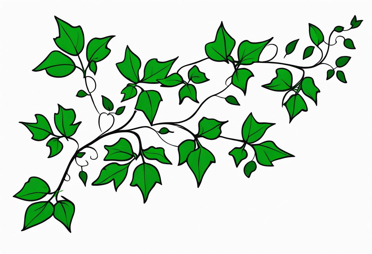 Vine Ivy tattoo idea