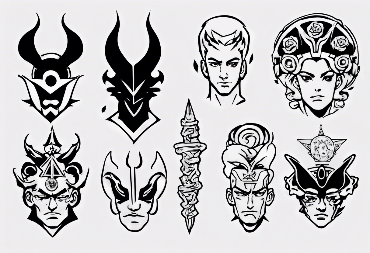 jojo's bizarre adventure tattoo idea