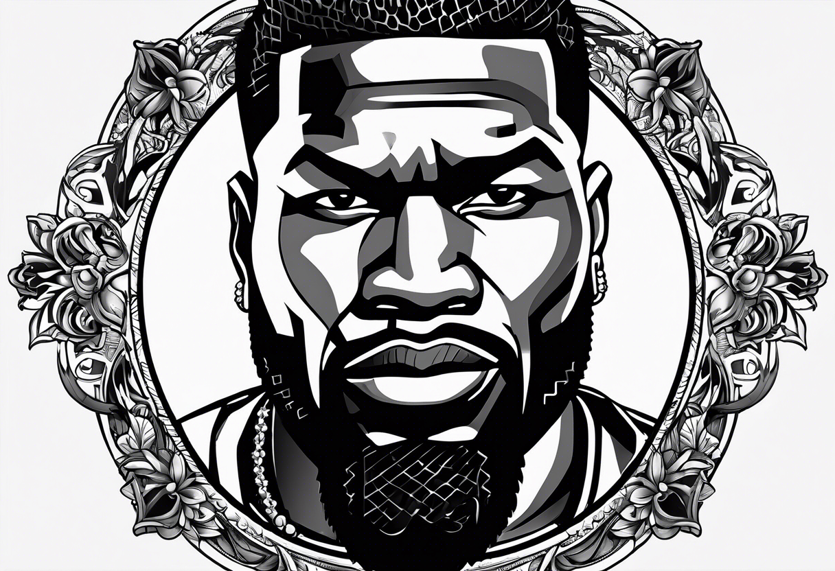 50 cent piece tattoo idea