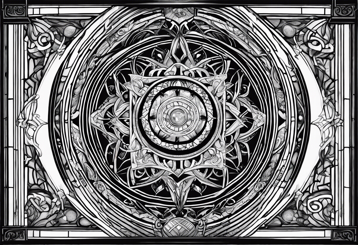 sanctum sanctorum window from doctor strange tattoo idea