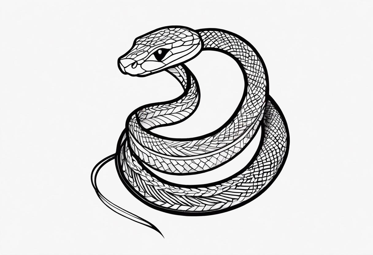 Snake tattoo idea