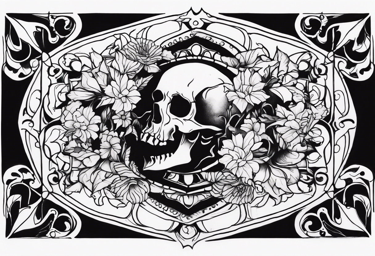 Morbidly beautiful, death and decay, Eldridge horror tattoo idea