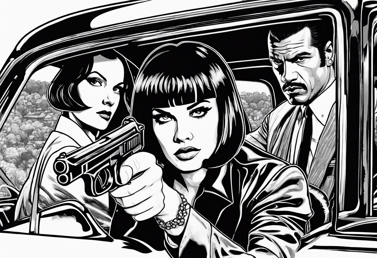 pulp fiction tattoo idea