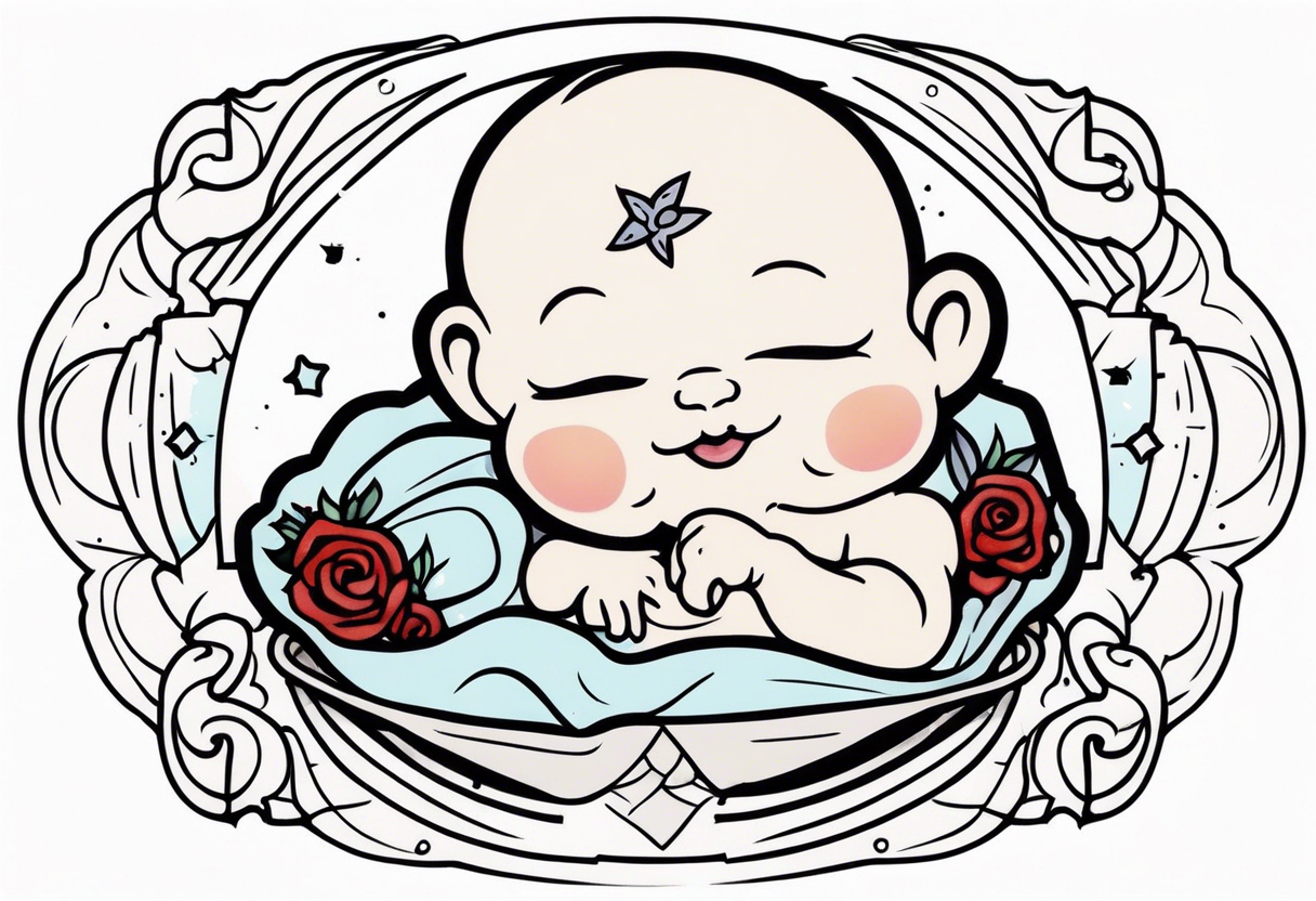 dead baby tattoo idea