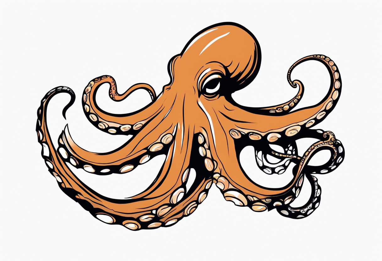 Octopus ten thousand leagues tattoo idea