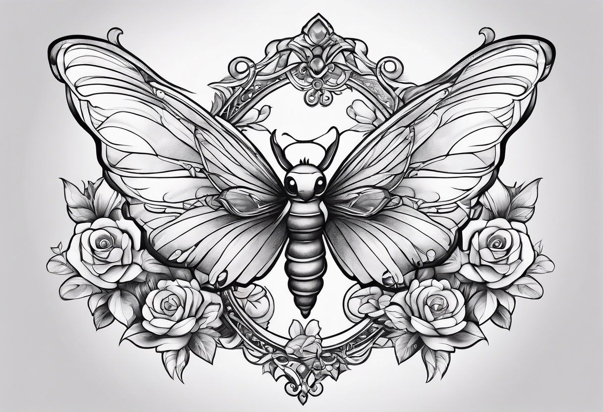 stitch fairy tale tattoo idea