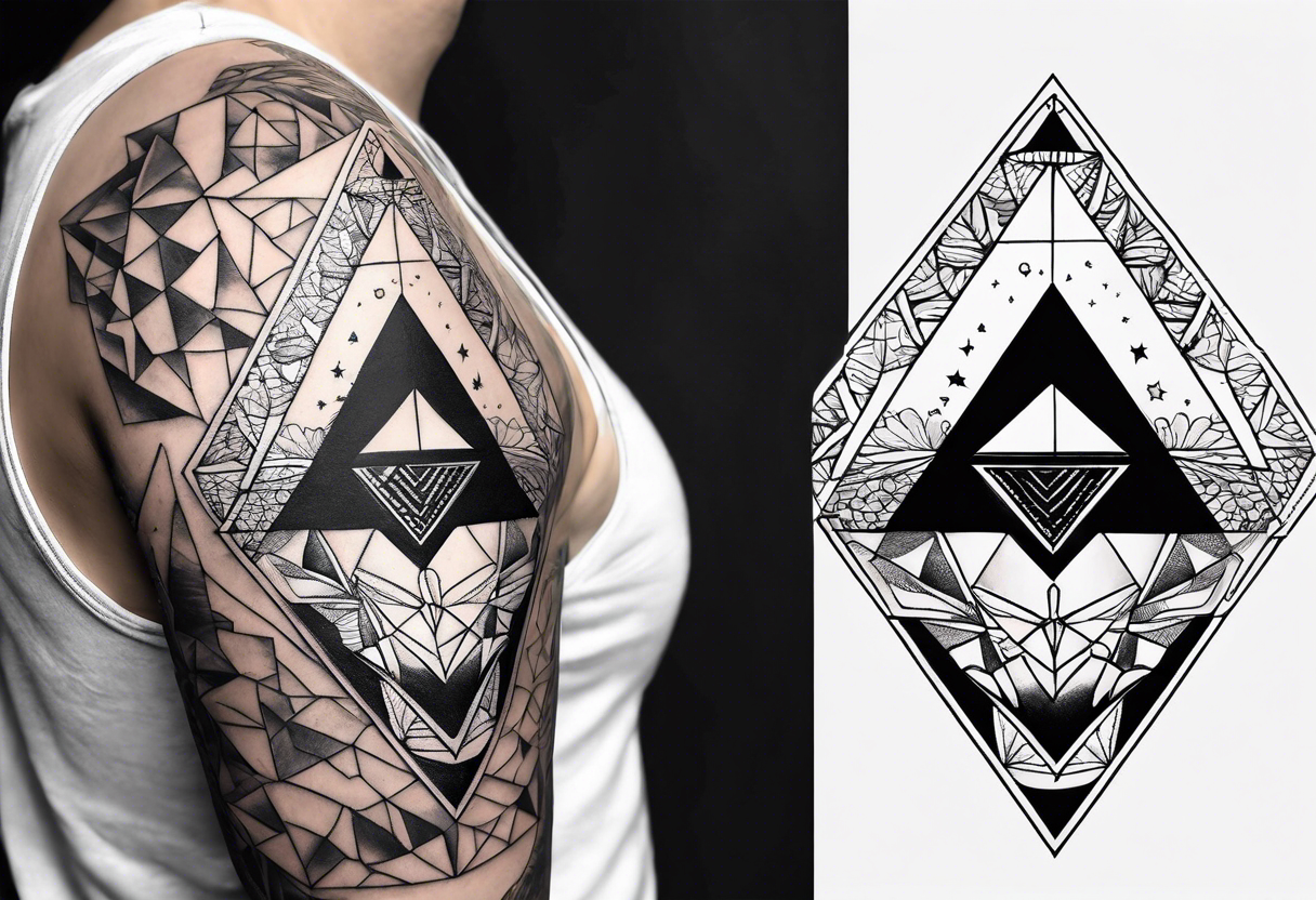 Little Tattoos — Matching penrose tattoo on the left arm. Tattoo...