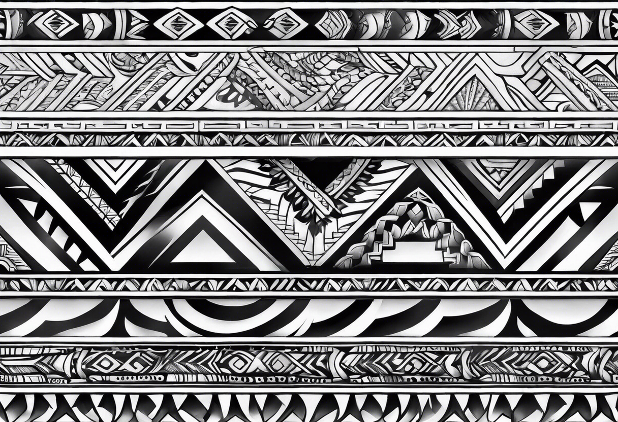 Armband tattoo Polynesian tattoo idea