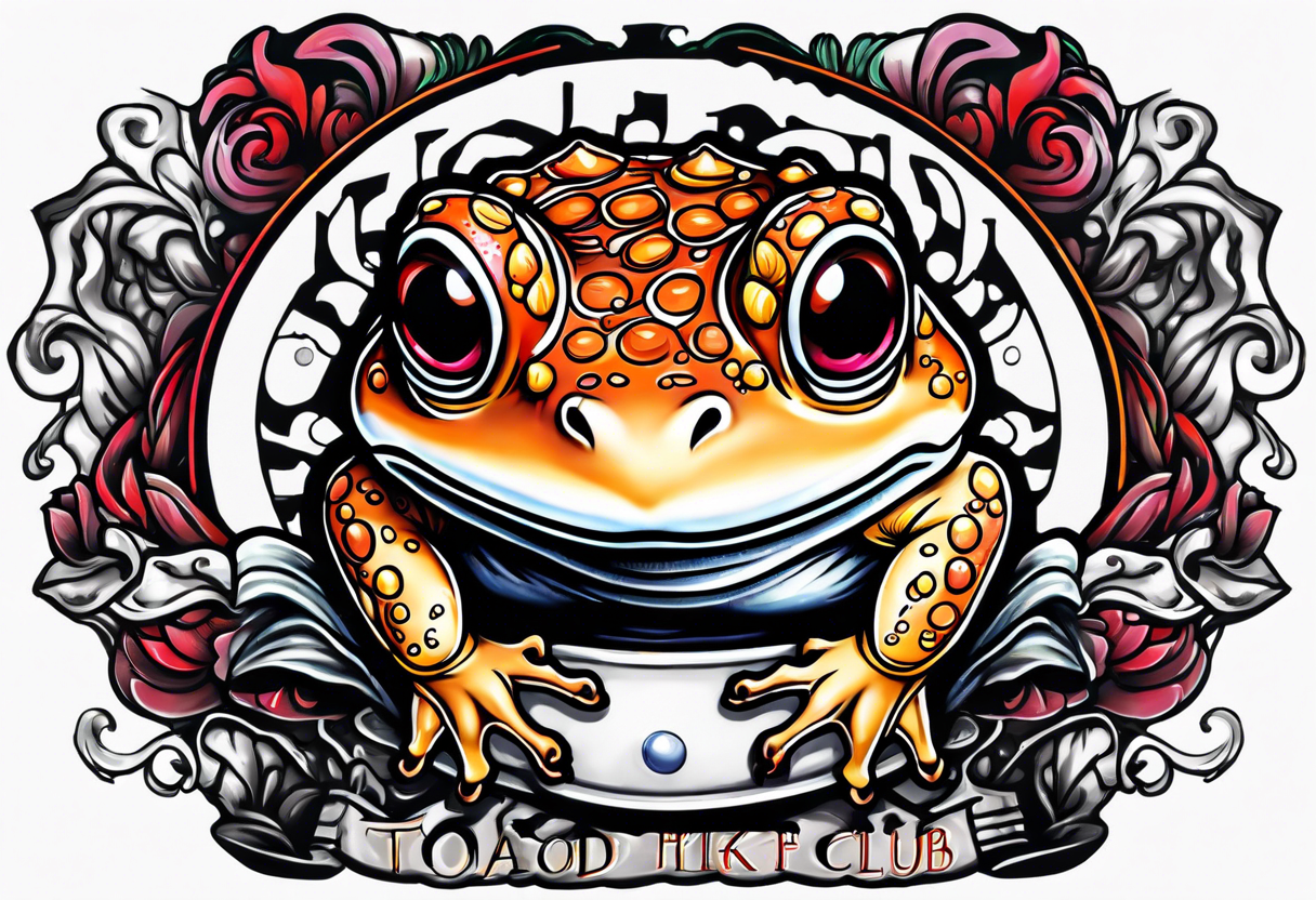 Toad holding Fight Club bar of soap tattoo idea