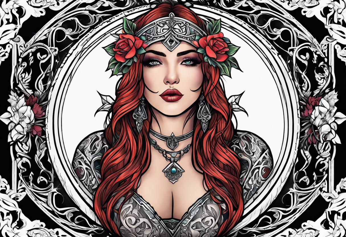 Pagan lover tattoo idea