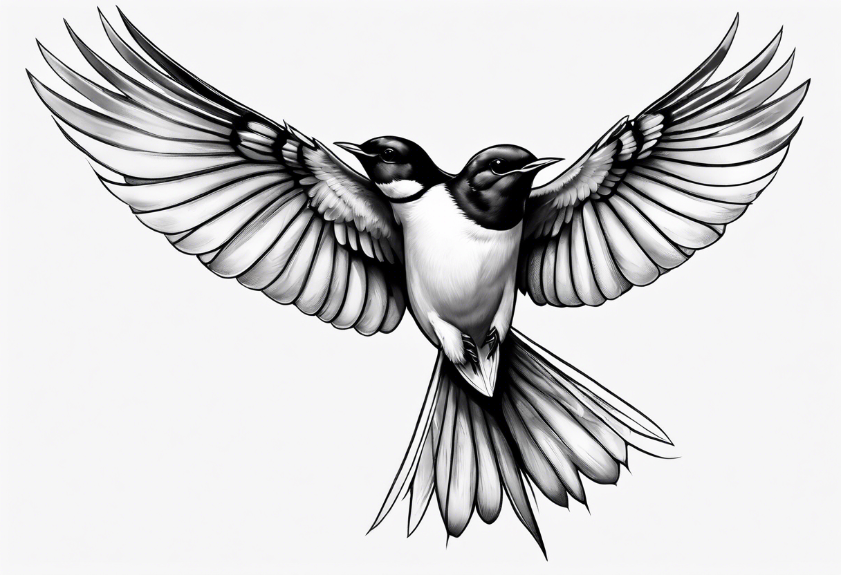 Freedom Swallows - Swallow Tattoo - Posters and Art Prints | TeePublic