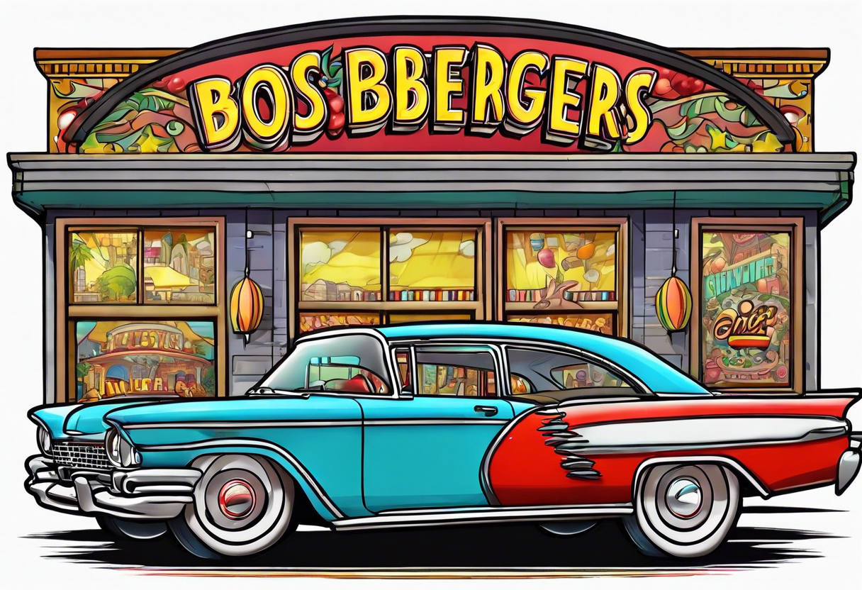 Bobs burgers Las Vegas tattoo idea
