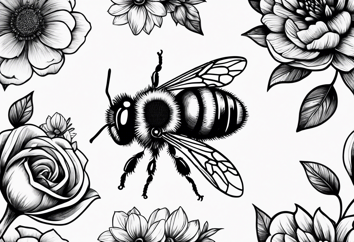 Bee hive tattoo idea