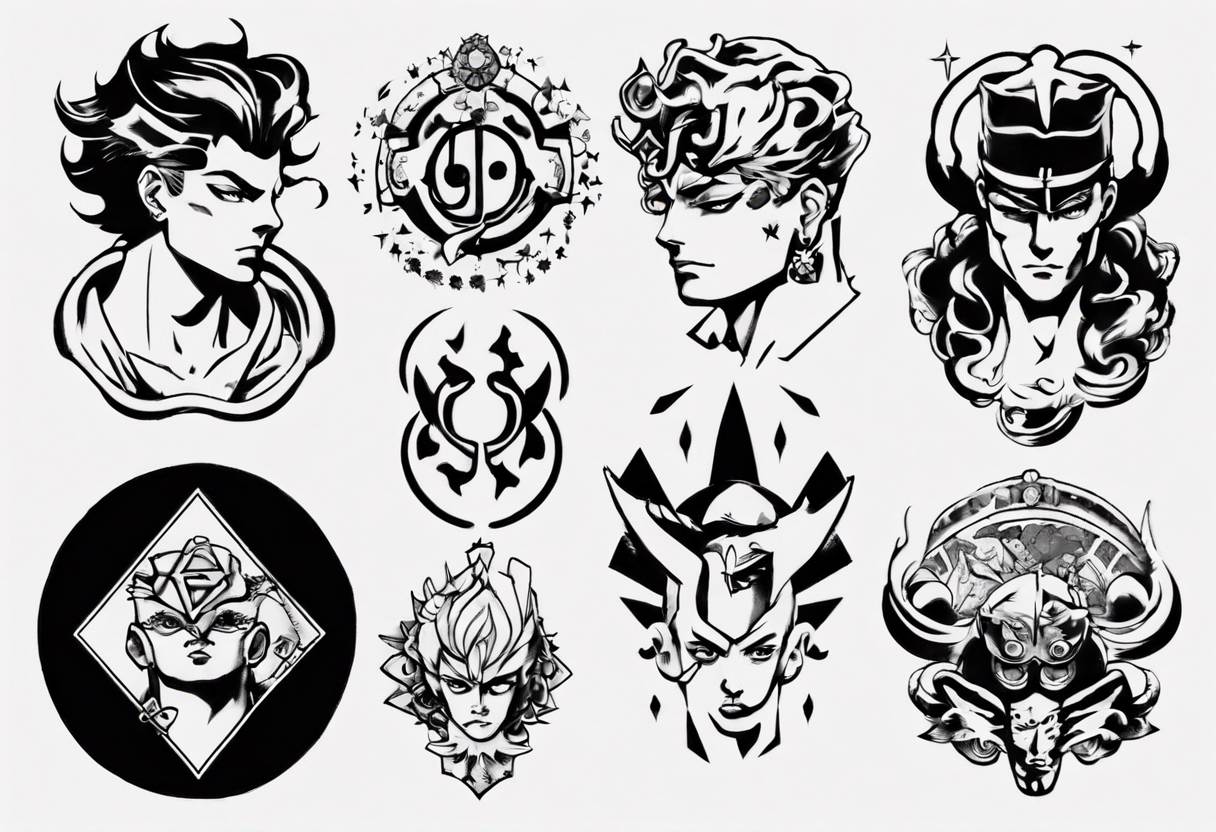 jojo's bizarre adventure tattoo idea