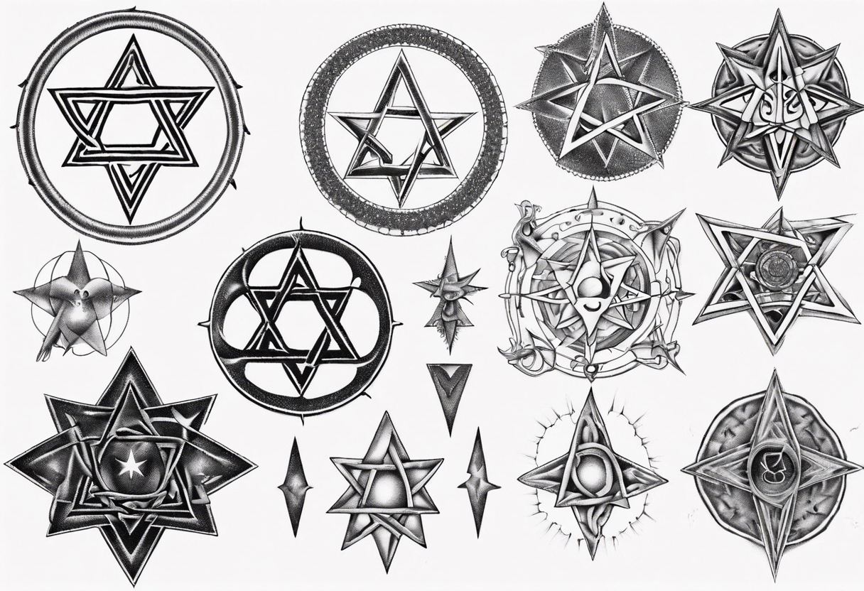 Pentacle tattoo. So simple. Want. | Pentagram tattoo, Pentacle tattoo,  Satanic tattoos