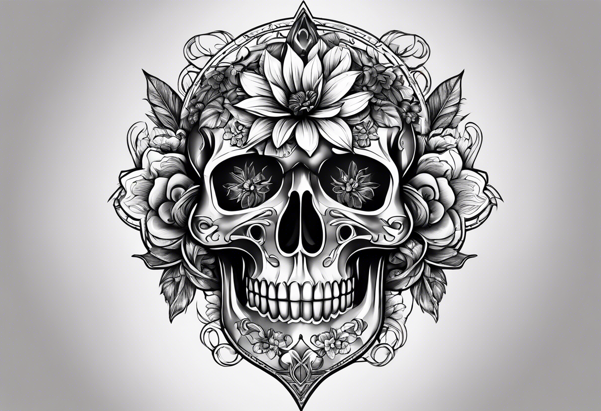 The words Memento Mori tattoo idea