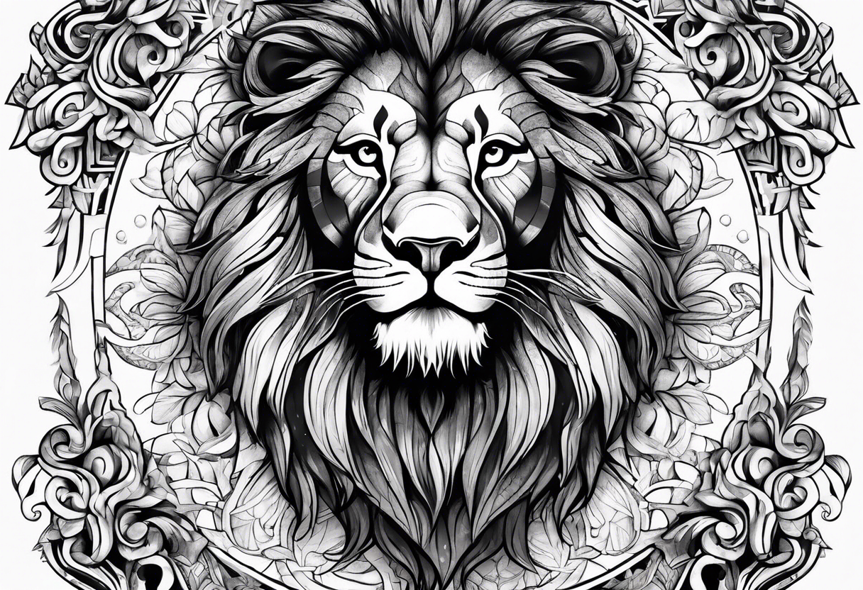 lion tattoo idea