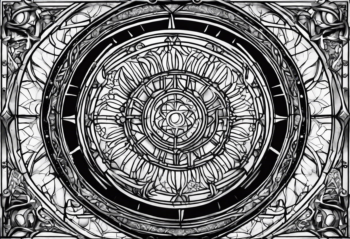 sanctum sanctorum window from doctor strange tattoo idea