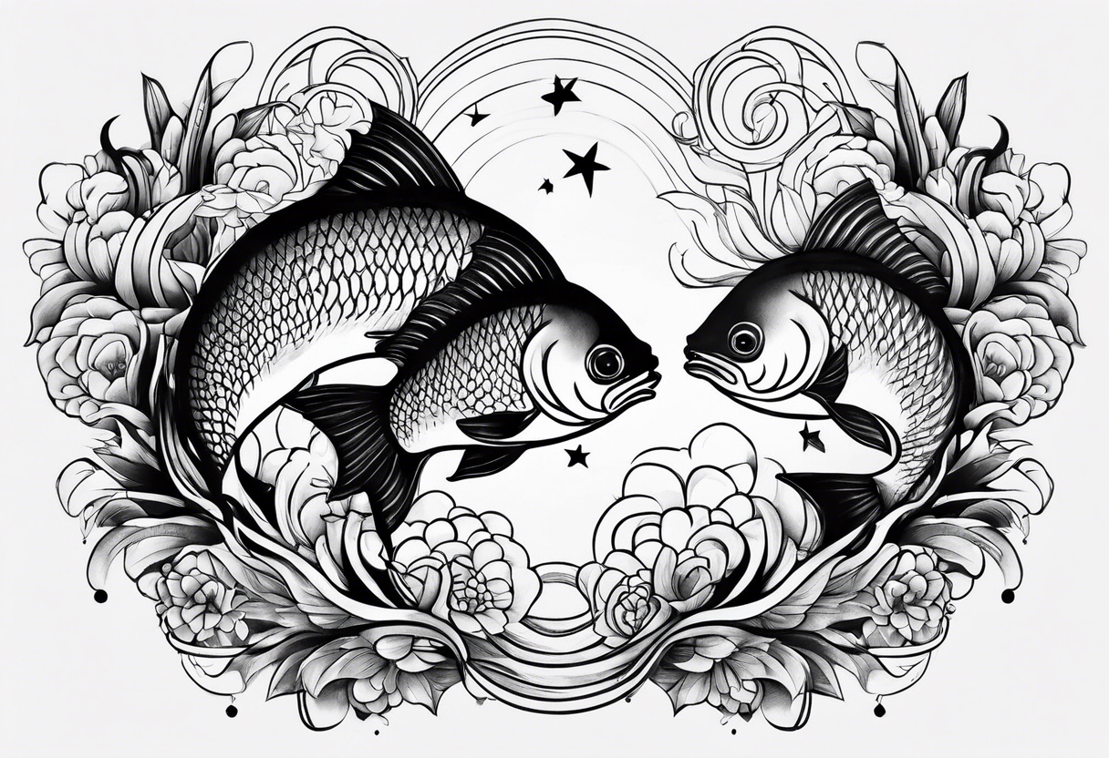 pisces friendship tattoo idea for men tattoo idea