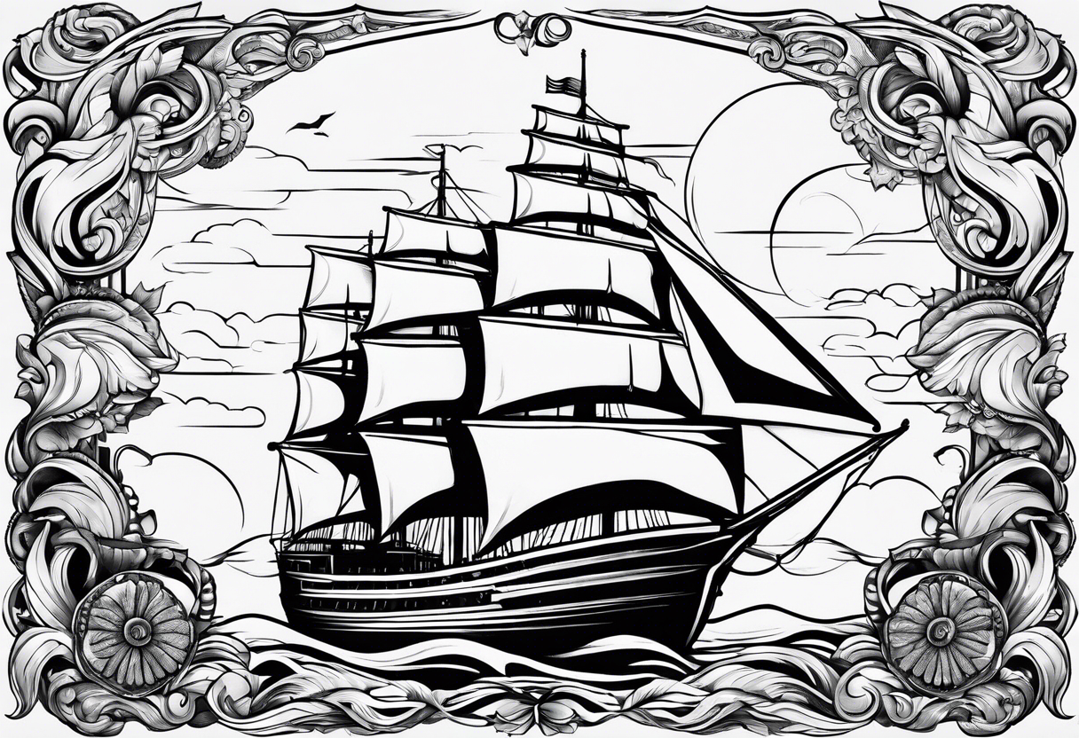 a travelling sailor looking for a dream tattoo idea